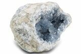 Crystal Filled Celestine (Celestite) Geode - Madagascar #300116-1